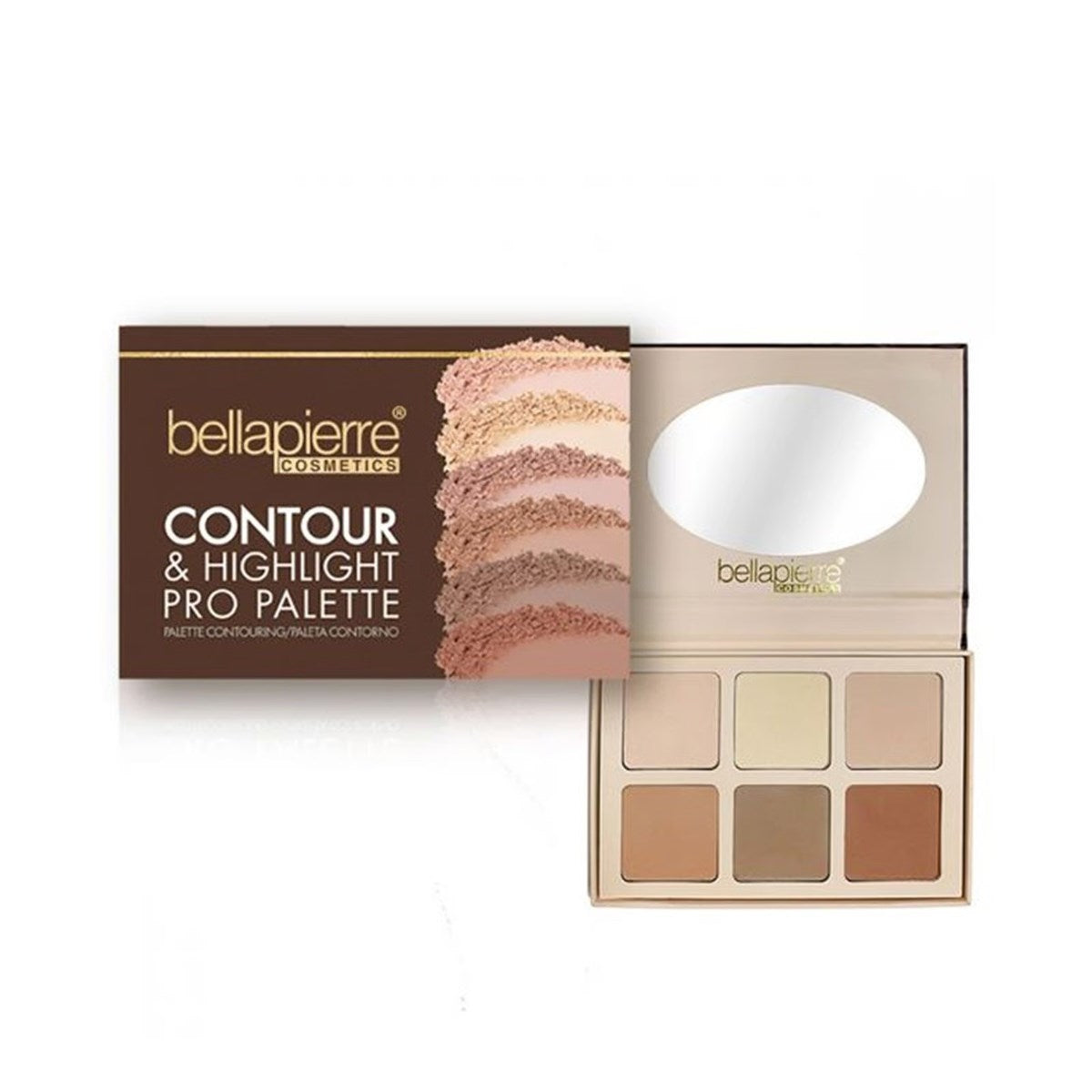 Bellapierre Contour & Highlight Pro Face Sculpting Palette
