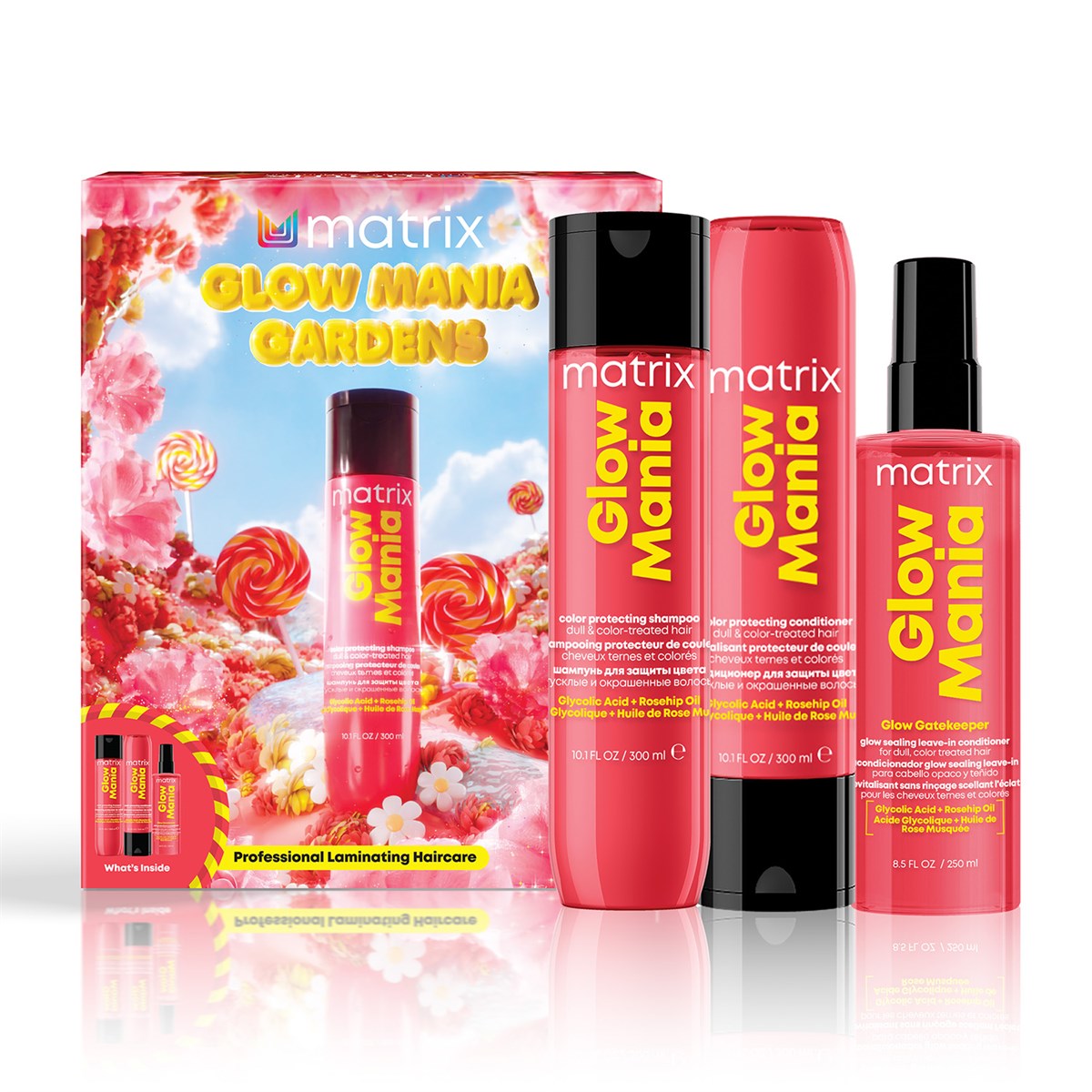 Matrix Glow Mania Gift Set - 3 Piece