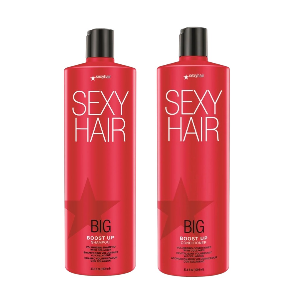 Sexy Hair Big Boost Up Volume Shampoo & Conditioner - 2 x 1000ml