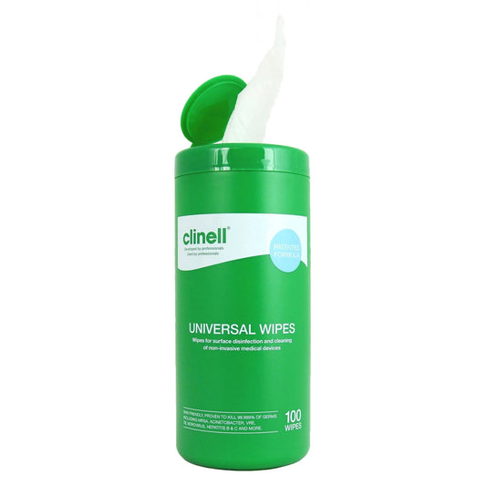 Clinell Universal Sanitising Wipes Bucket (Various Size) (+Refills)