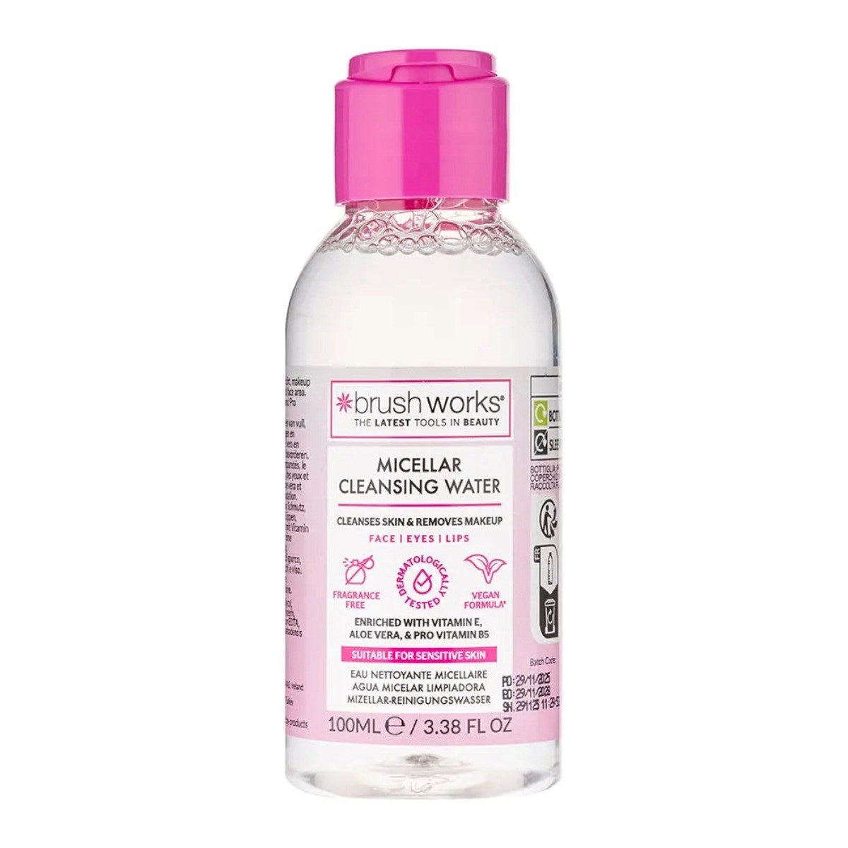 Brushworks Micellar Cleansing Water 100ml / 400ml