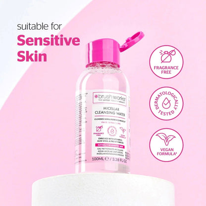 Brushworks Micellar Cleansing Water 100ml / 400ml