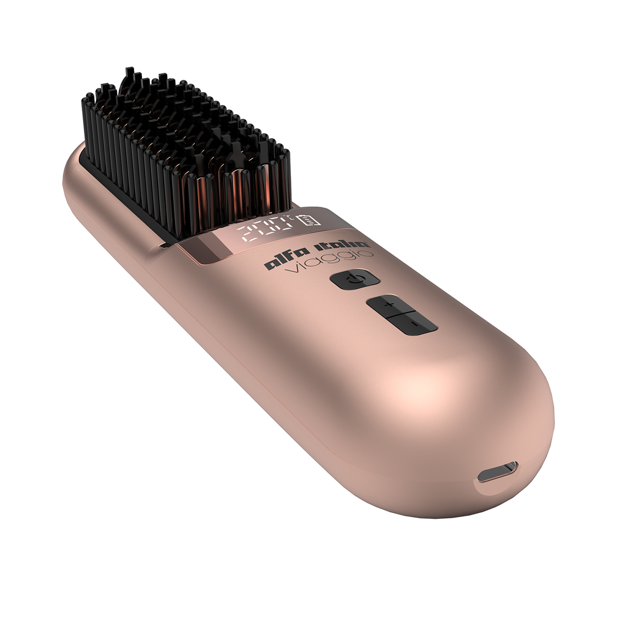 Viaggio Cordless Hot Brush - Black or Rose Gold