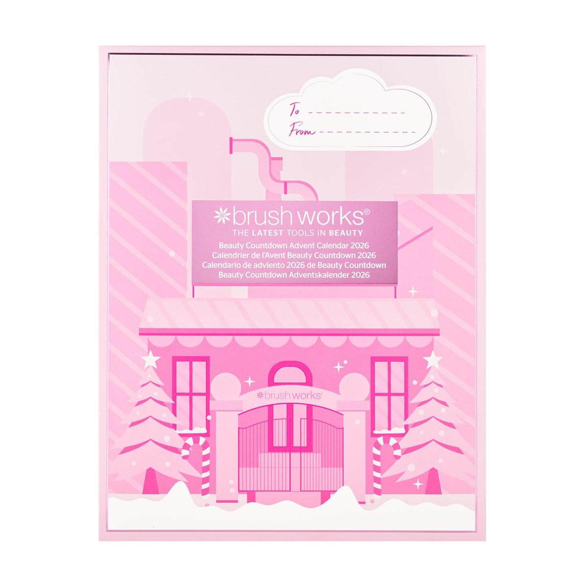 Brushworks Beauty Countdown Advent Calendar 2026 - 24 Days