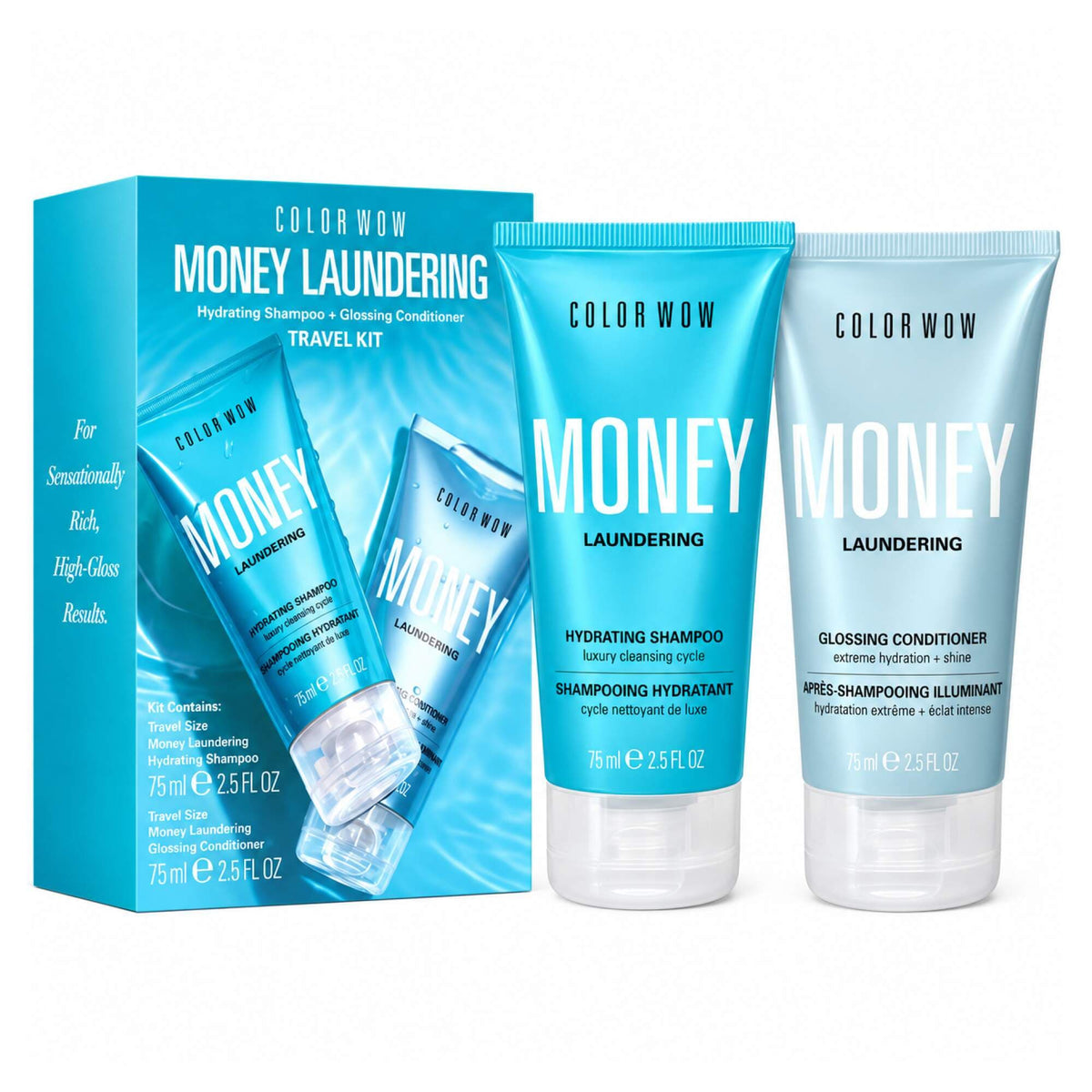 Color Money Laundering Travel Kit / Gift Set