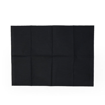 Disposable Lap Cloth - Pack of 50 (Pink & Black)
