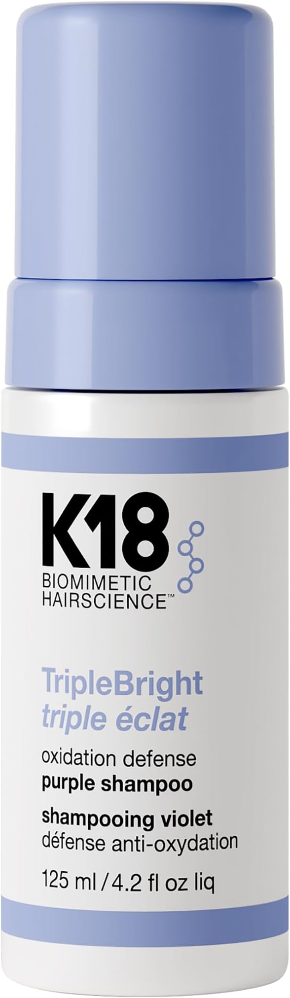 K18 Triple Bright Purple Shampoo (Various Sizes)