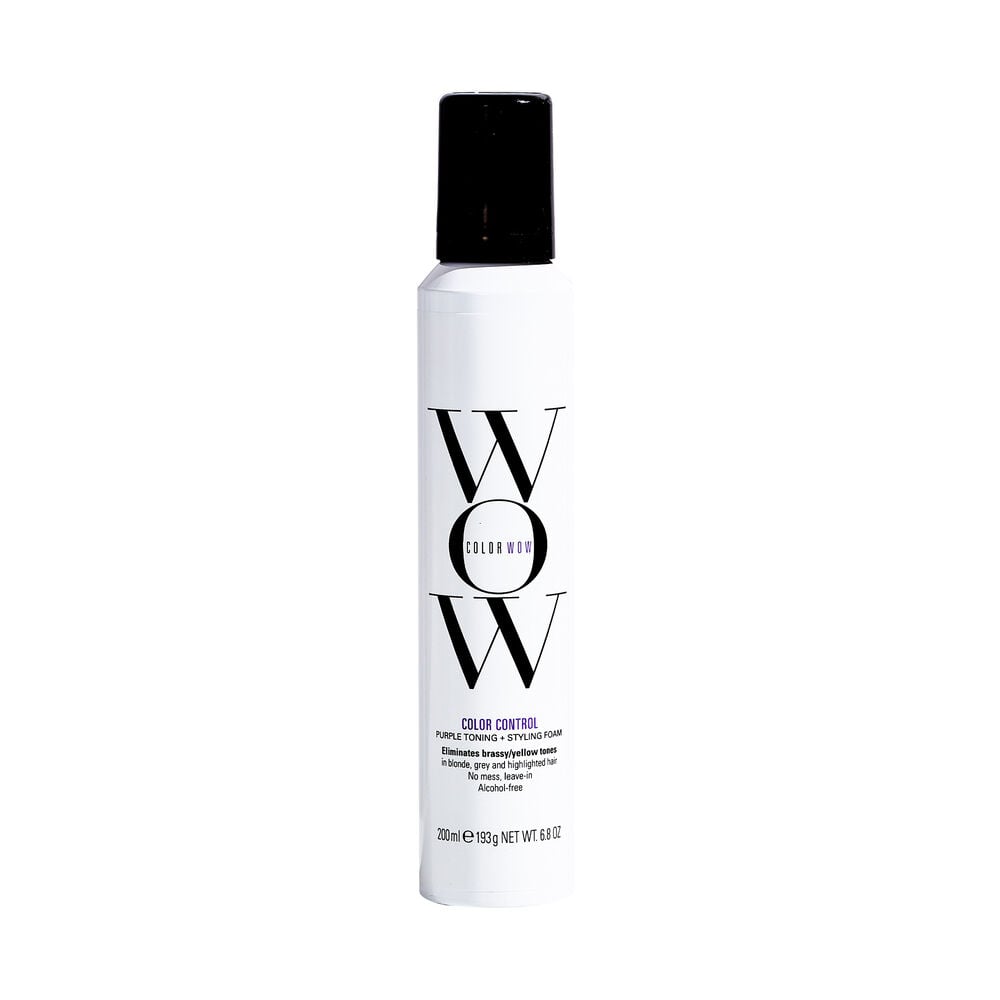 Color Wow Color Control Blonde Hair - Purple Toning Foam 200ml