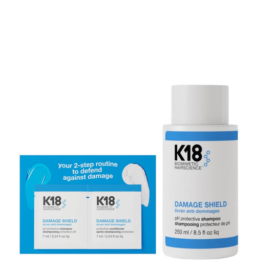 K18 Damage Shield ph Protective Shampoo ( Various Sizes)