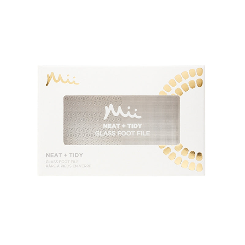 Mii Cosmetics Neat + Tidy Glass Foot File