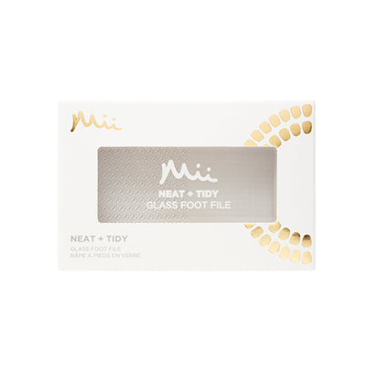 Mii Cosmetics Neat + Tidy Glass Foot File