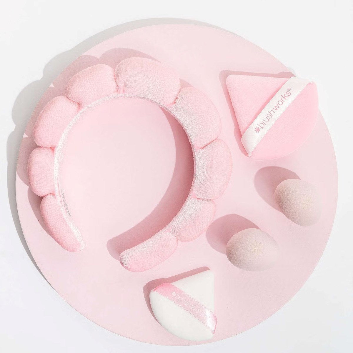 Brushworks Dream Blend Headband & Accessory Set - Pink