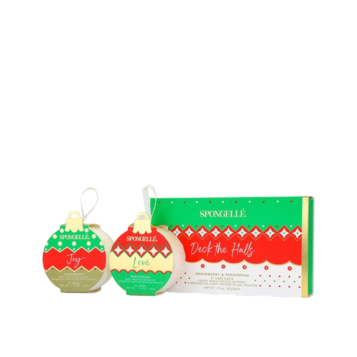 Spongelle Holiday Deck the Halls Gift Set