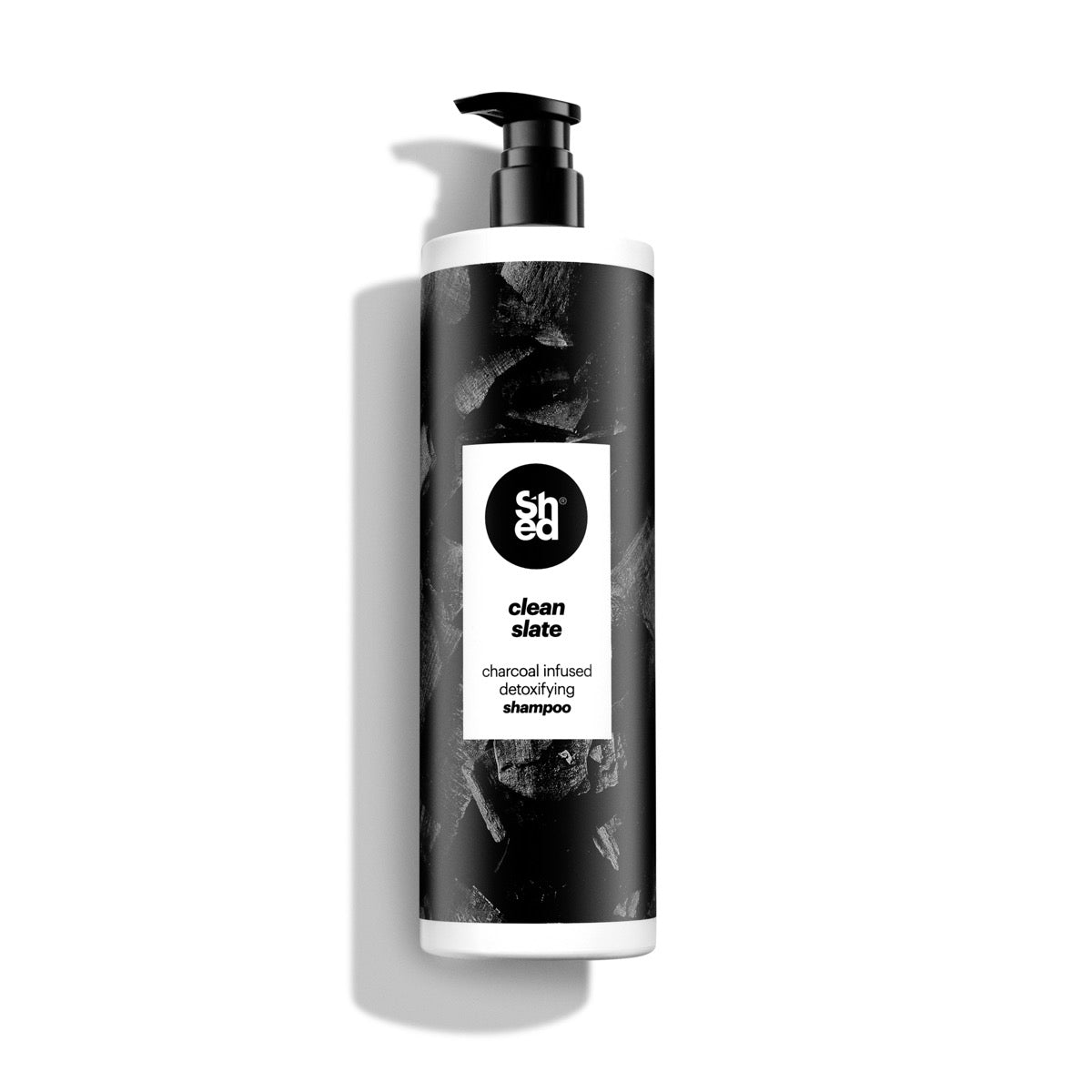 SHED Clean Slate Charcoal Infused Detoxifying Shampoo 1000ml