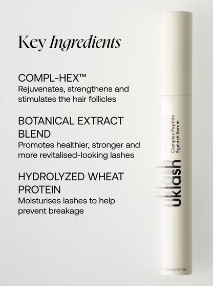 UKLASH  Complex Peptide Eyelash Serum 3ml