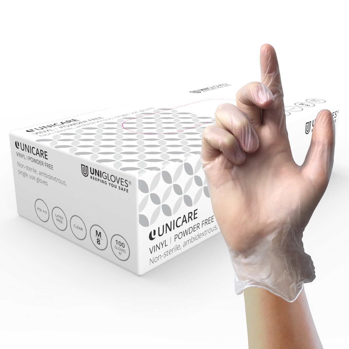Clear Vinyl Gloves