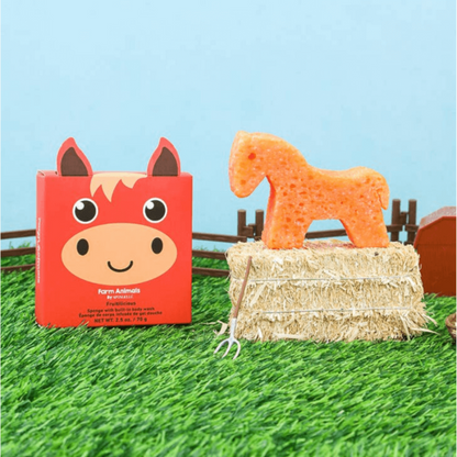 Spongelle Farm Animals Collection