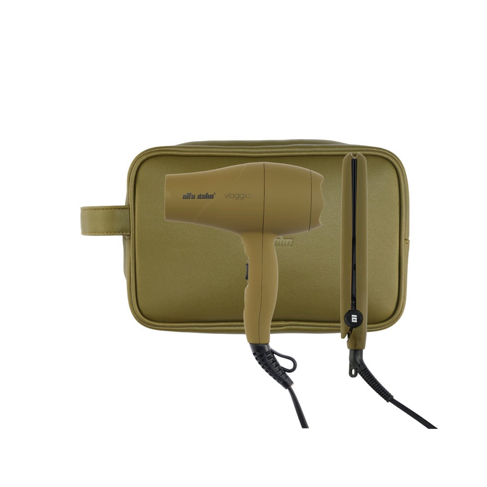 Alfa Italia Travel Hairdryer & Styler Set - Autumn Collection