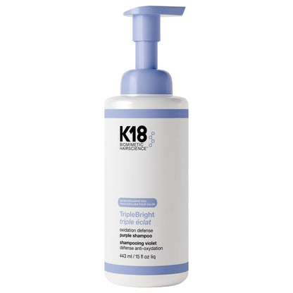 K18 Triple Bright Purple Shampoo (Various Sizes)