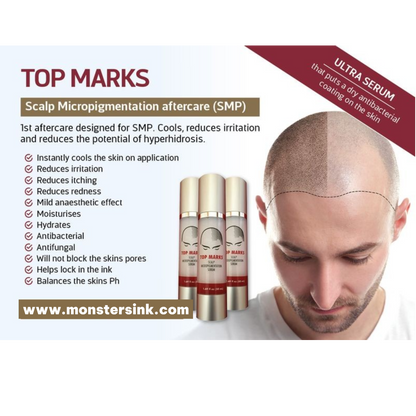 Top Marks Scalp Micropigmentation Aftercare 50ml